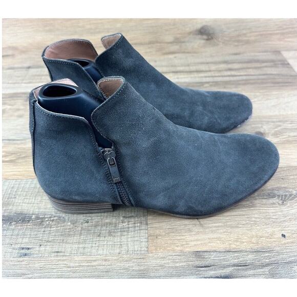 Eric Michael Hayley Women's Smooth Leather Ankle Boots Green Size 39|8 - Picture 1 of 7